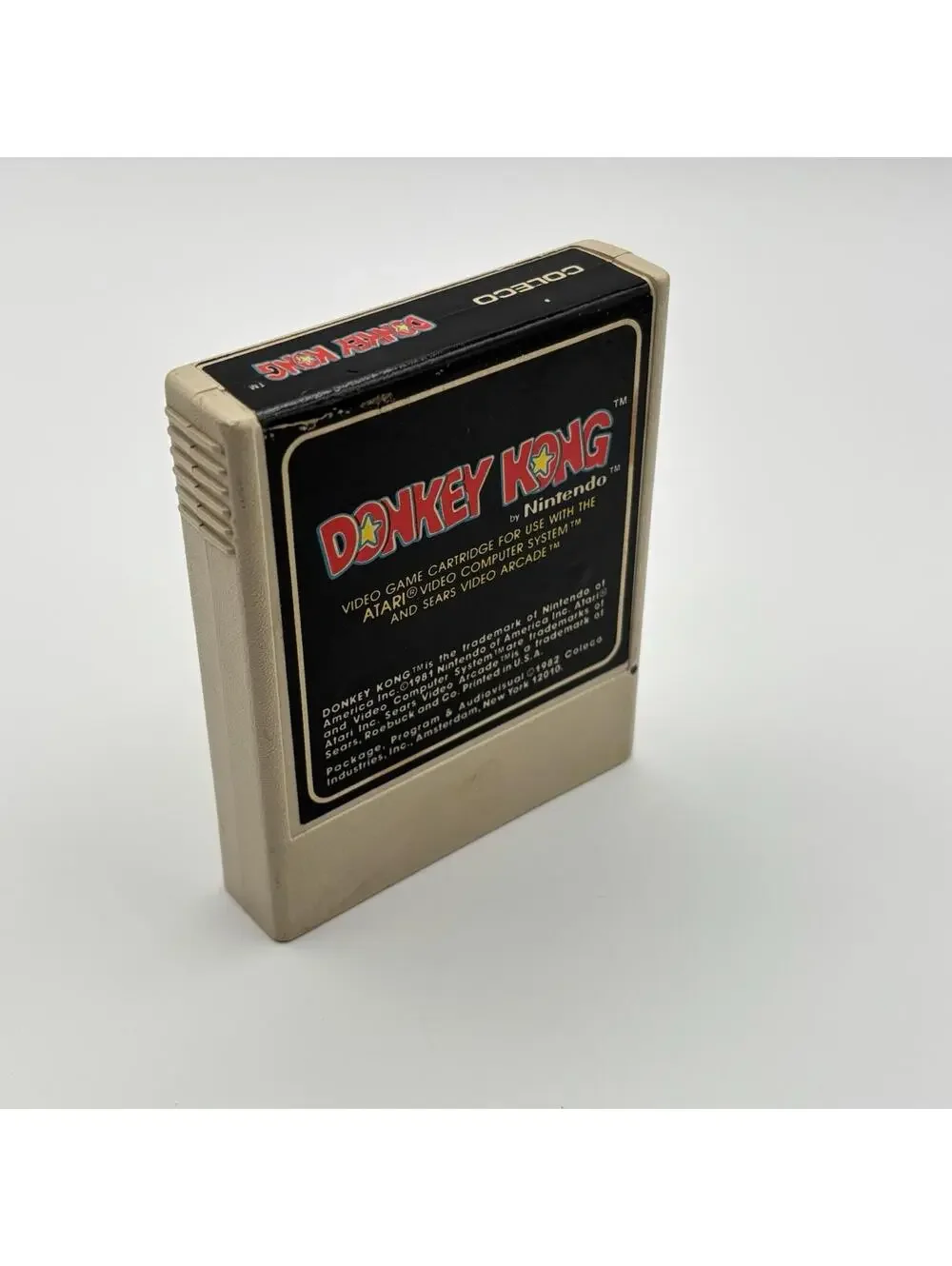 Atari 2600 Donkey Kong Coleco Cartridge Tested Working 1982